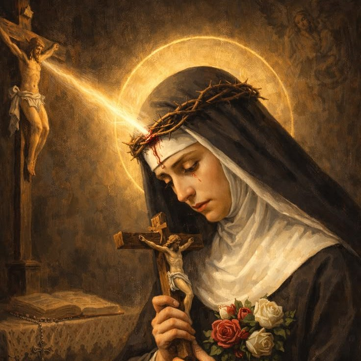 WinckJ69090's tweet photo. “With faith and prayer, even the impossible becomes possible.”  

- Saint Rita of Cascia https://t.co/MyVXRyDPC8