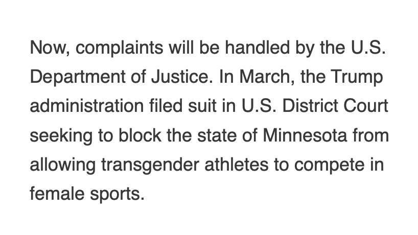 runthestairs's tweet photo. @StarTribune When I saw this post, I immediately knew it would be about boys in girls sports and bathrooms. The StarTribune relentlessly pushes gender ideology. https://t.co/ApICwHpvA8