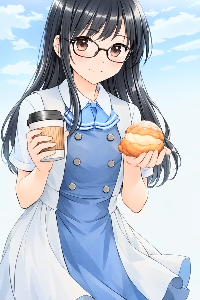 shigyomusume's tweet photo. #シュークリームの日

一緒に学校に行こうって、シュークリームとコーヒーを持って、家まで迎えに来てくれる幼なじみの眼鏡娘がいる世界線に生まれたかった… https://t.co/rdPTPZCLLM