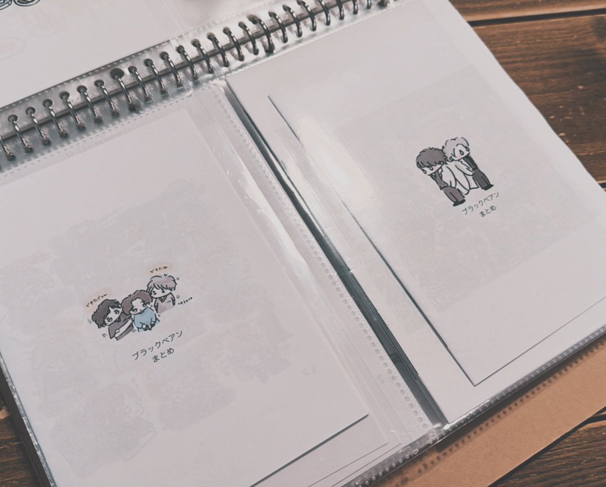 今までのZINEはこんな感じ💭 今回は取り急ぎ8つ折りの折本という簡単な