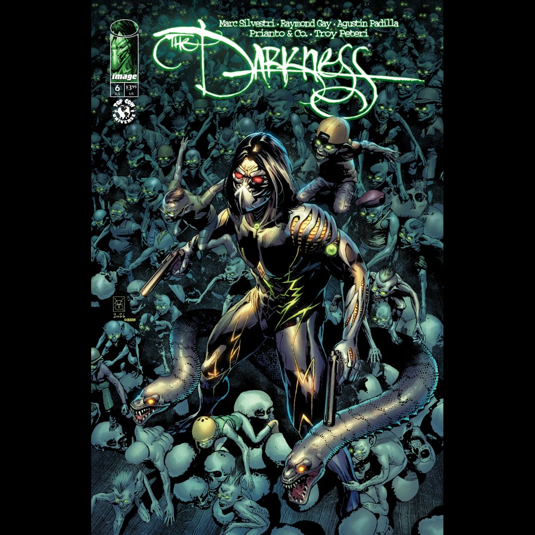TopCow's tweet photo. 🚨 LAST CHANCE TO PREORDER THE DARKNESS 🚨

Final Order Cutoff is Monday for both THE DARKNESS 6 and THE DARKNESS (2025) VOL. 1 TRADE PAPERBACK.

In THE DARKNESS 6, Jackie Estacado's war against the Brotherhood reaches a brutal new level as he systematically takes down Sonatine's most powerful allies. But as the bodies pile up, Jackie may be becoming exactly the kind of monster he's trying to destroy. And with a shocking truth revealed, Sonatine finally makes his move.

Also on FOC is THE DARKNESS (2025) VOL. 1, collecting issues 1-6 of the new series, THE DARKNESS 1/2, and THE DARKNESS VS. ANGELUS. It's the perfect jumping-on point for readers looking to experience Jackie Estacado's return from the beginning.

Final Order Cutoff: Monday, 6/22
THE DARKNESS 6 in stores: 7/15
THE DARKNESS (2025) VOL. 1 TP in stores: 7/29
Tell your local comic shop before orders lock.