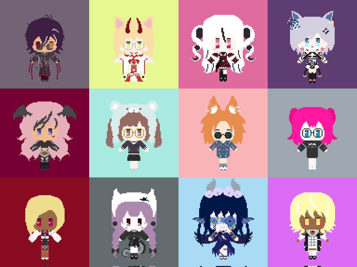 kanjobomber's tweet photo. ドット絵押し付け抽選会を行います！
参加方法等は1枚目を、こんな感じのドット絵ですよってのは2枚目を見ていただけると！
参加締切は6月20日の23:59まで！
抽選なのですが当選人数は参加人数見て決めます！
REALITY以外の人も是非参加してね！？！？
リプする写真は全身正面でお願いします！！！ https://t.co/1uTA7cc4jm