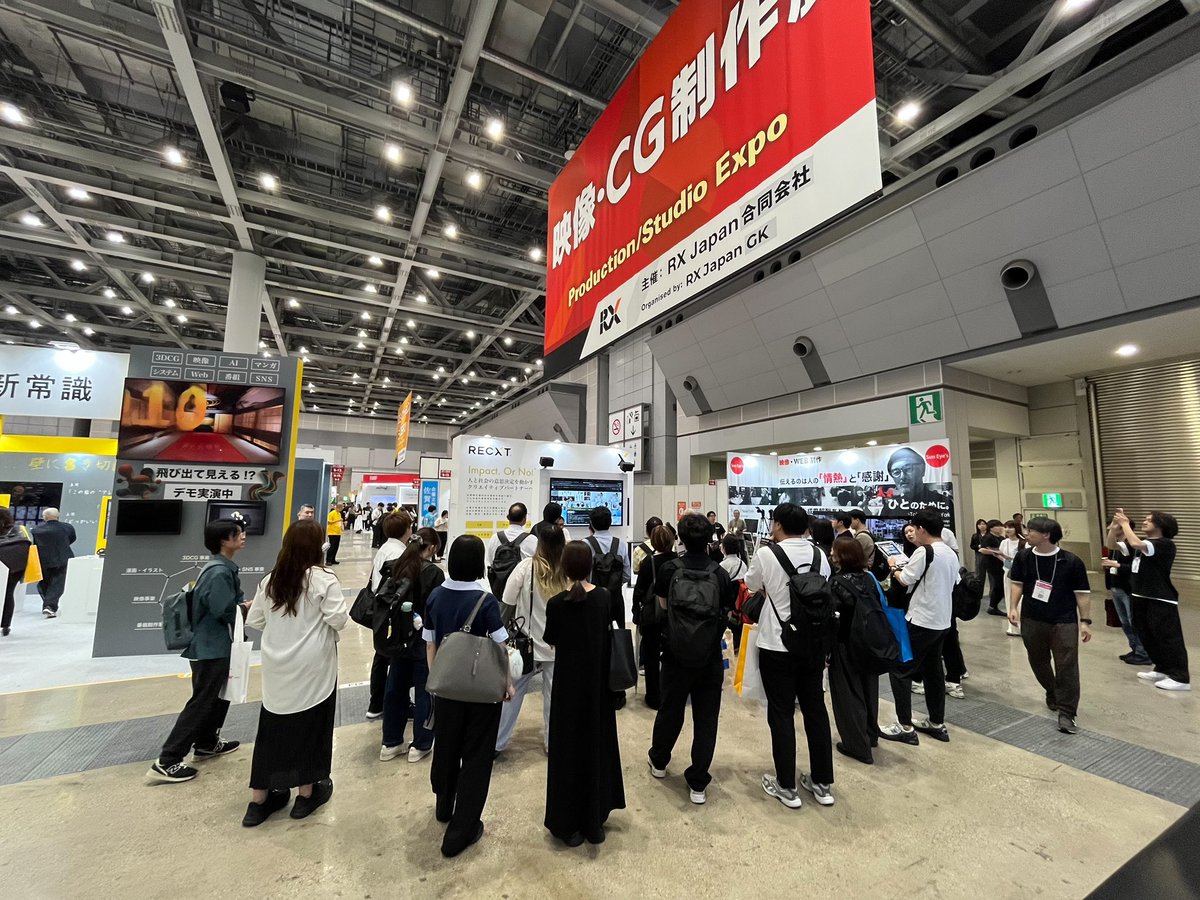 aicrewinc's tweet photo. #コンテンツ東京2026
最終日の今日は、特別に弊社AIクリエイター2名体制でライブセミナーを開催します。

 AIの進化や実際の生成プロセスなど、見どころ満載のコンテンツをお届けします。
是非お立ち寄りください！

#コンテンツ東京 #AI #AI動画 https://t.co/CaoavHWUT7