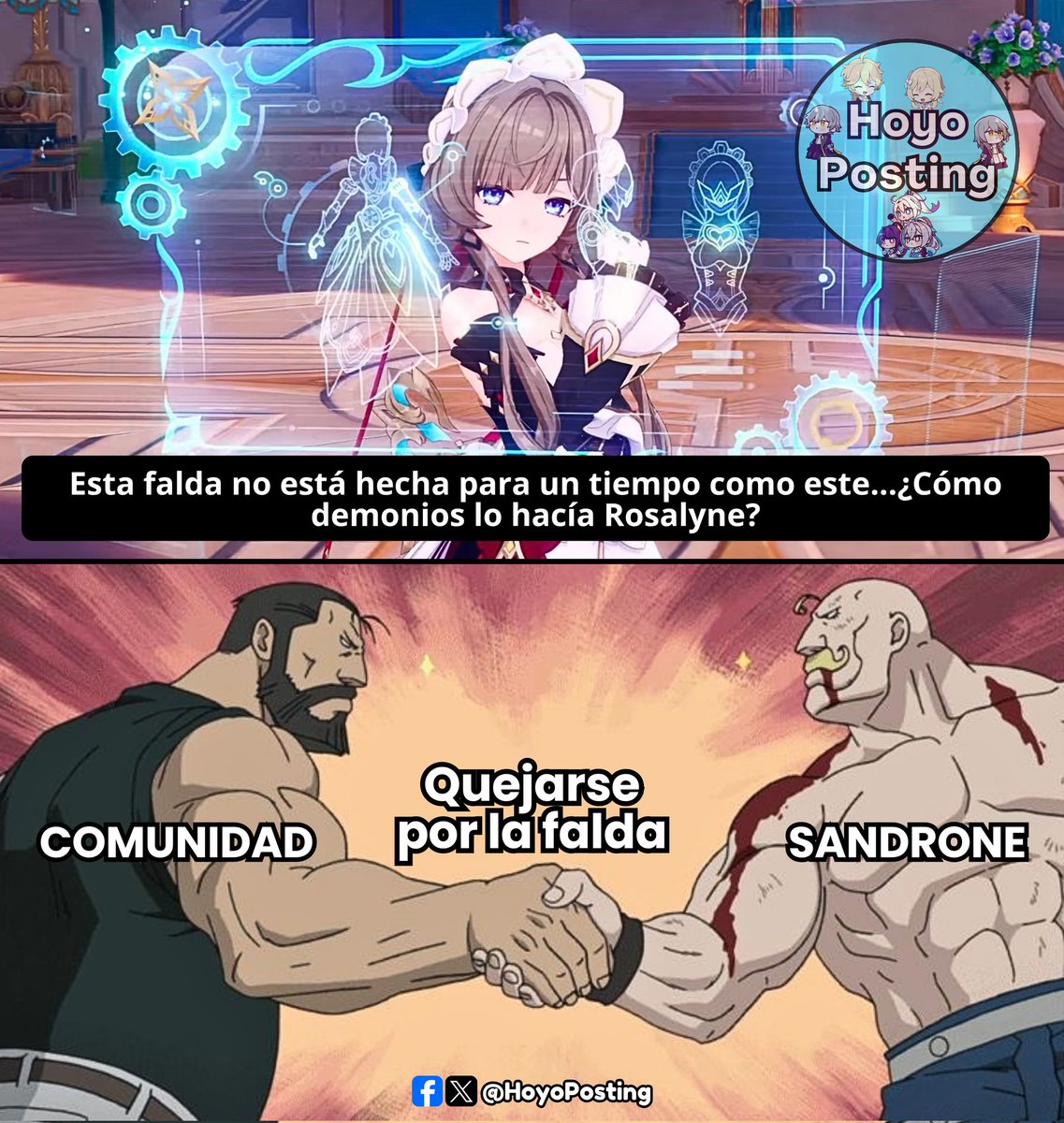 HoyoPosting's tweet photo. La comunidad y Sandrone ya tienen algo en común.

#GenshinImapct #Sandrone https://t.co/fzAqIhsRAJ