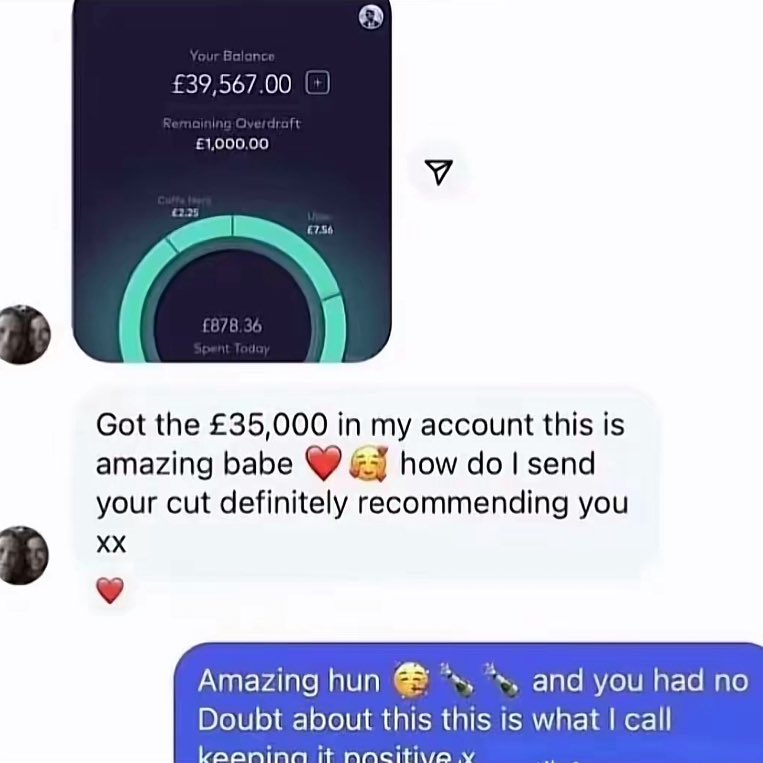maddy__cheary's tweet photo. Successful customer ✅👏 this transaction will change your life around financially 💷💯get started now. DM for more info📥 https://t.co/vM5BozgTdb