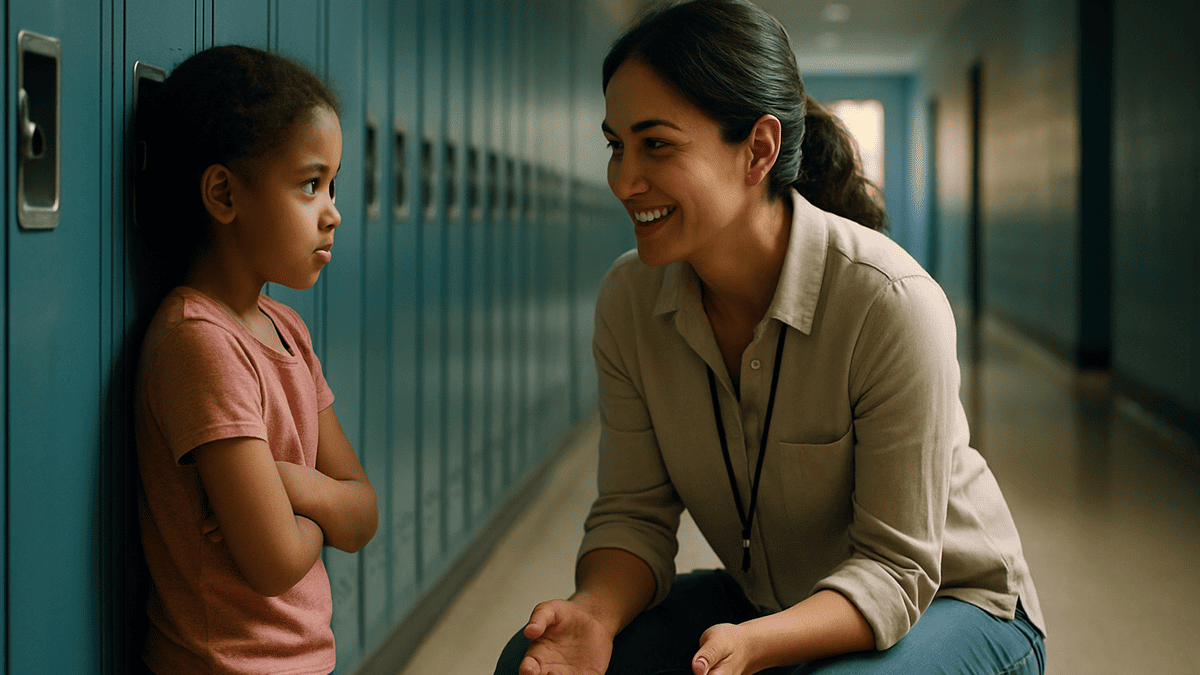 ChatwithDrKat's tweet photo. When a child acts out, the question rarely asked is: what did the adult miss before that moment?  https://t.co/Bpl8nR8hEM #ChatWithDrKat #ChildDevelopment https://t.co/oVdUgq0lx9