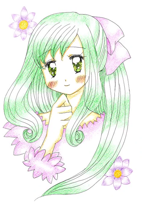 再掲です #過去絵 #イラスト