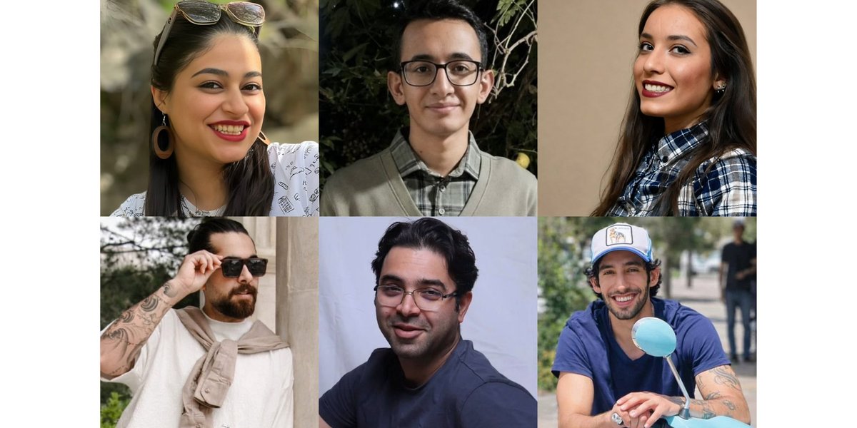 Zhinoosforootan's tweet photo. «امروز جوانان بهائی، که در میان توانمندترین و مستعدترین‌ فرزندان ایرانند، به‌جای نشستن در کلاس‌های درس و دانشگاه، در زندان به‌سر می‌برند. #برنا_نعیمی، #شکیلا_قاسمی، #پیوند_نعیمی، #پارسا_نجفی، #نویان_حجازی، #یگانه_روح‌بخش و بسیاری دیگر، جوانانی هستند که به صرف باورهایشان محبوس و شکنجه شده‌ و برخی اعدام‌های نمایشی را تجربه کرده‌اند…»