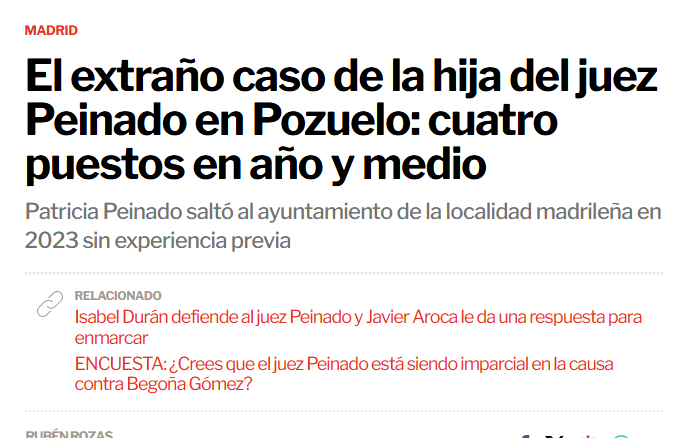 fakemania_'s tweet photo. @Aguja43938332 @el_pais encausados por un juez amigo de asociaciones ultra, una hija diputada del PP, con negocios tutbios...de donde no hay no se saca y en ti hay muy poquito...mas bien nada https://t.co/CCu3B7ixMa