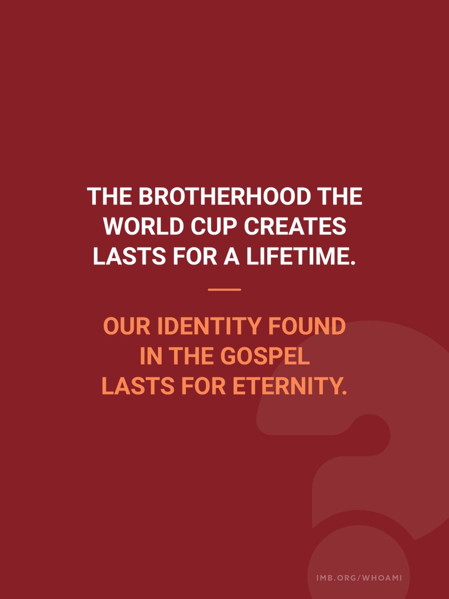 IMB_SBC's tweet photo. In 2018, South Korea saved Mexico. Fans flooded the streets chanting "Coreano, hermano. Ya eres mexicano"

Eight years later — same nations, same phrase.

That brotherhood can last only a lifetime. Our identity found in the gospel lasts for eternity.

🔗 Pray for the nations playing today and learn how you can be part of reaching them at: https://t.co/3RTaoIqSDW.