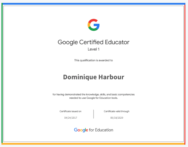 APSITDominique's tweet photo. Always learning, always growing, and always focused on leveraging technology with purpose. #GoogleCertifiedEducator #EdTech #InstructionalTechnology #GoogleForEducation #LifelongLearning https://t.co/lJmD5LiiKl