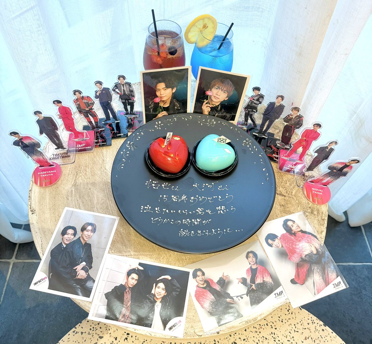 7imp_kage's tweet photo. #影山拓也 くんおめでとう.⋆𝜗𝜚★
ステージでキラキラ踊るのも、立ち位置が端の時はステージ近くの席の人達を気にかけているのもとっても生粋のアイドル ·͜·
これからのアイドル人生にも幸あれ🍒ྀི
ずっと唯一無二だよ⸝‍⋆

#影山拓也アイドル15周年 
#影山拓也アイドル記念日 https://t.co/GXDjl3Ho1T
