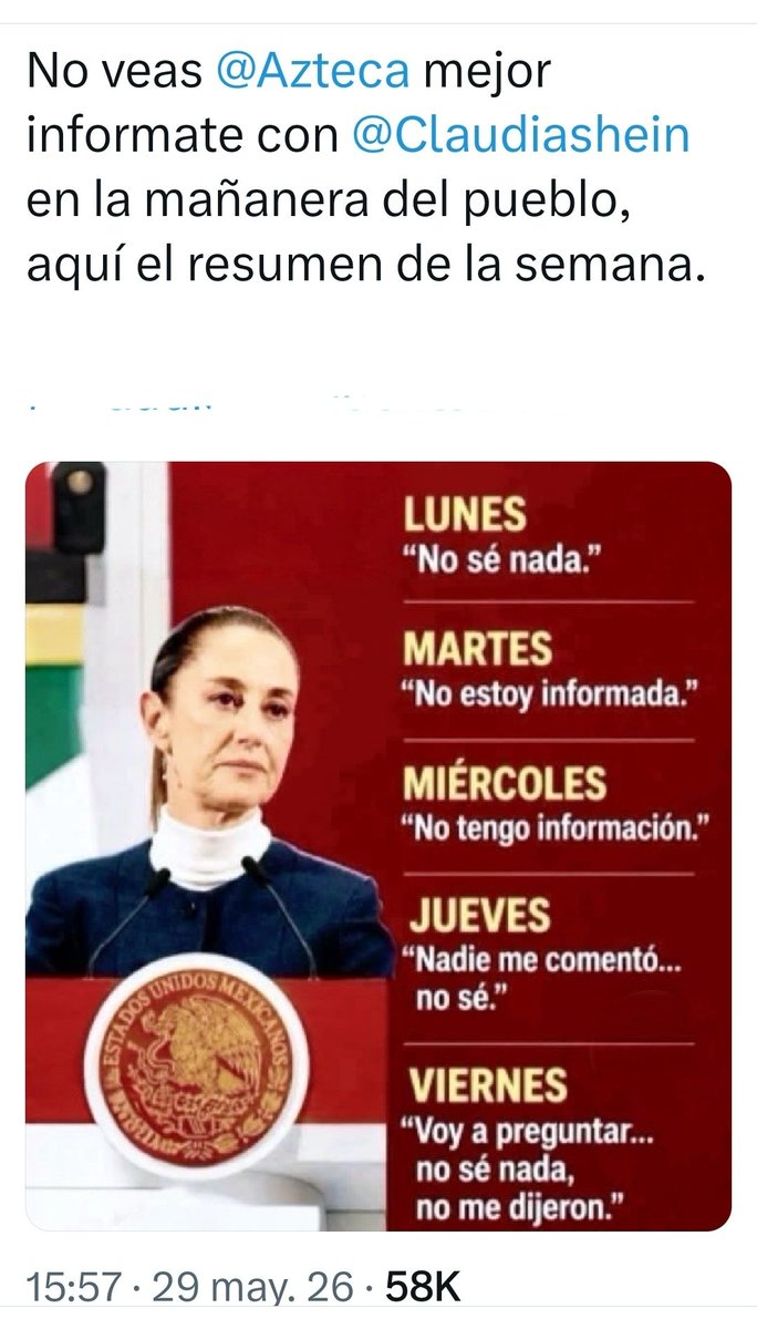 ATxAma's tweet photo. @maximoam_ Siiii
Y para show solo el de ella!

Nadie va a llegar a su palacio, a su programa matutino a exhibirla. https://t.co/lAfJqqvWyu