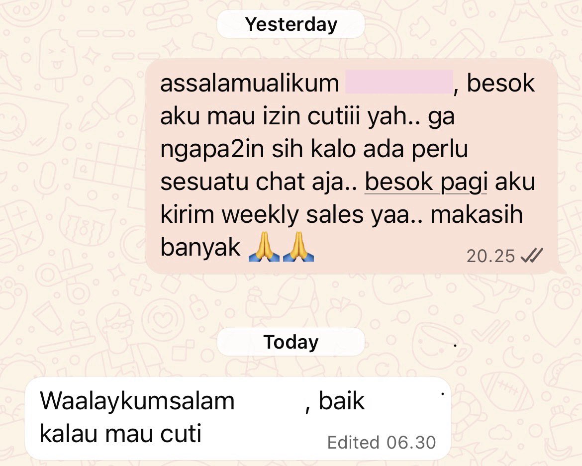 bloominbaes's tweet photo. hidden gem company mah yang bisa izin sesukanya 🤪 https://t.co/zD95ovDqbY