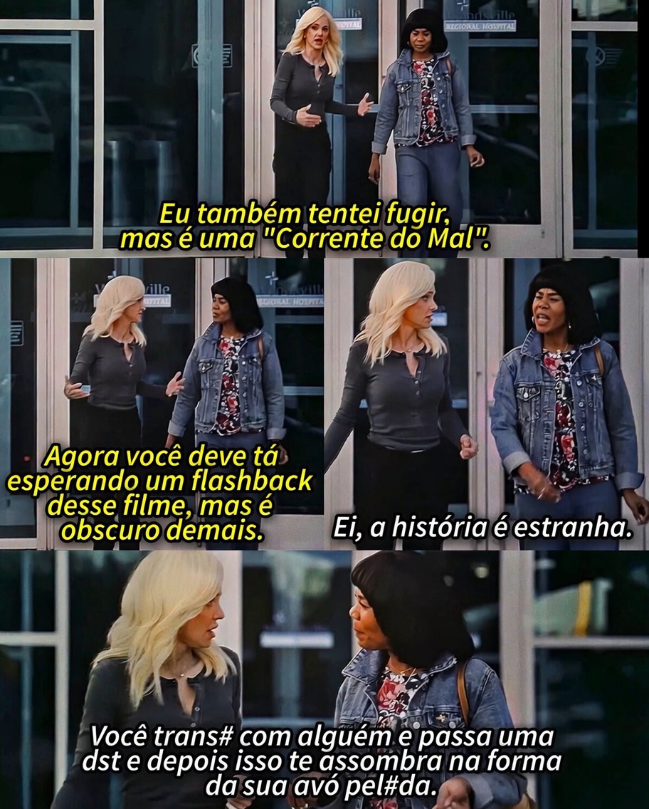 jlinzombie's tweet photo. A Brenda descreveu perfeitamente "Corrente do Mal" KKKKKKKKKKKKKKK

🎥 Todo Mundo Em Pânico 6 (2026) https://t.co/VHOgSgd0cX