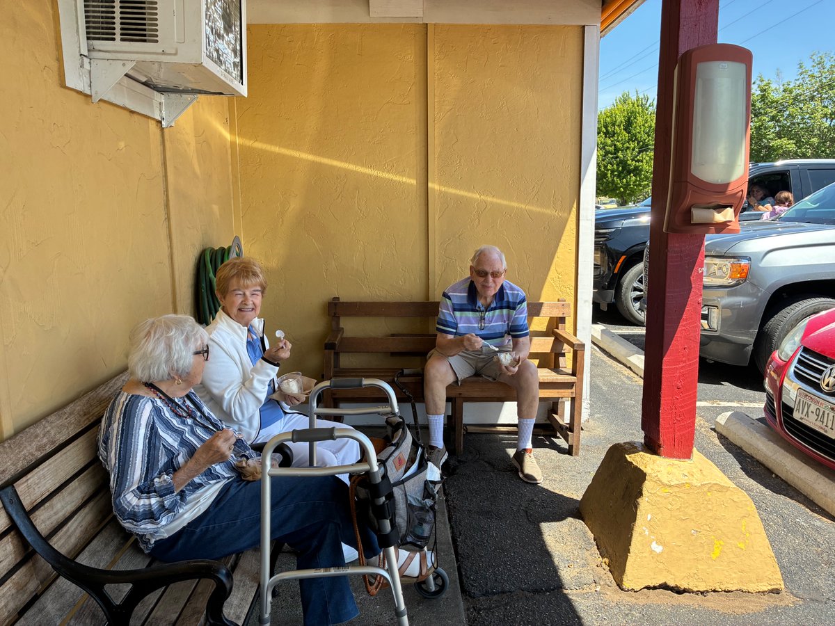 GoldenYearsWi's tweet photo. Is there a better Walworth summer afternoon activity than going to Meggy Moo's?! A perfect treat on a warm day: delicious ice cream shared with great friends. Nothing says summer quite like this! https://t.co/pKxl4FSzfa