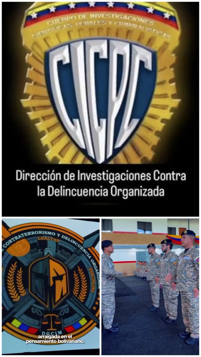 maibortpetit's tweet photo. Granko quiere sustituir al CICPC para figurar ante Estados Unidos.

Granko Arteaga maniobra desde la DGCIM, creando una unidad contra el terrorismo y la delincuencia organizada para ser el protagonista de los requerimientos que pudiera tener Estados Unidos en ese tema con Venezuela, al igual que Diosdado, buscando servir al imperio y que sus crímenes pasen debajo de la mesa.
¿Está en la voluntad de Estados Unidos trabajar con estos delincuentes o exigir a Delcy Rodríguez la asignación de oficiales institucionales con valores y principios acordes a las agencias federales de Estados Unidos?
El organismo contra la delincuencia organizada en Venezuela es el CICPC.