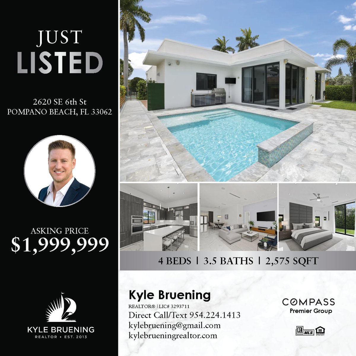 Kbreezy1985's tweet photo. JUST LISTED! 2620 SE 6th St, Pompano Beach

Every once in a while, a property comes along that feels like the right fit immediately. Is this your perfect fit?

Don’t miss it! Visit https://t.co/hm9C9VIDPN and call (954) 224-1413 to schedule a showing. https://t.co/uJrey6HiBn