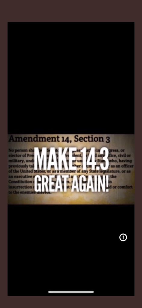 Ingridebap's tweet photo. It’s truth power as we witness the reflection pool becoming the swamp of Trump in every aspect of his presidency since 2016 to this revelation 10yrs later where the corruption & tyranny keeps unfolding & only our the U.S. Constitution #14thAmendmentSec3 can remedy this shitshow! https://t.co/fpfR0kldAn