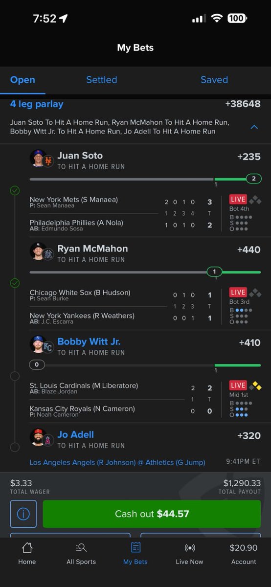 Farrisken210's tweet photo. @MLBHR Bring it home Jo! https://t.co/rnwIFEVVHT