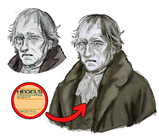 tongyuling3's tweet photo. my hegel fanart https://t.co/vxe7QhVwjZ