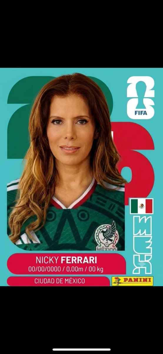 nicky_ferrari's tweet photo. Hi my lovers today Mexico, #mundialdefútbol2026 #mexico #nickyferrari #MexicoyEU #giftguide #mexicana #latina #gift #mom #giftguide #estampa https://t.co/hhOgy4n2H9