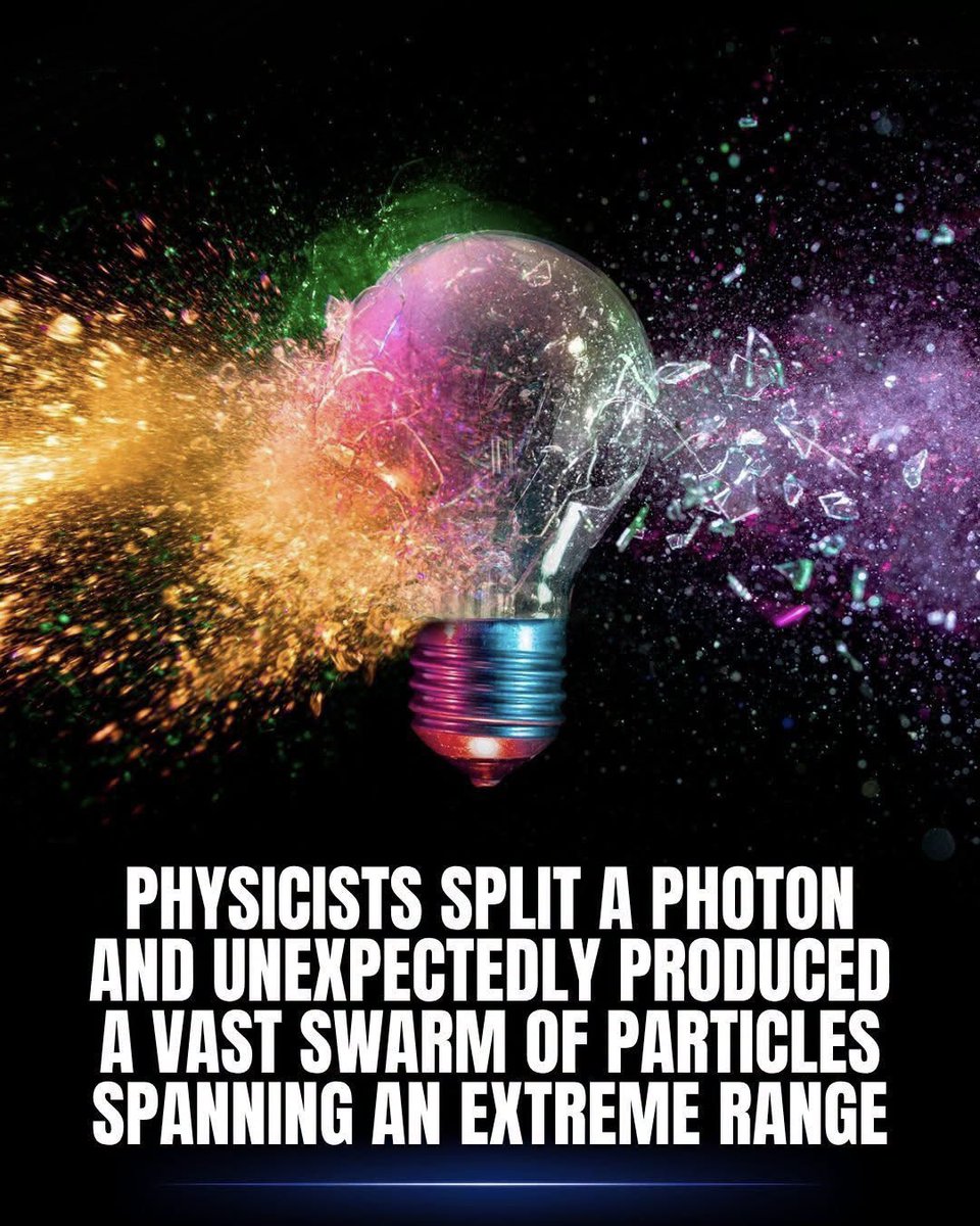 ⚡ ONE PARTICLE OF LIGHT TURNED INTO A QUANTUM MYSTERY Scientists have ...