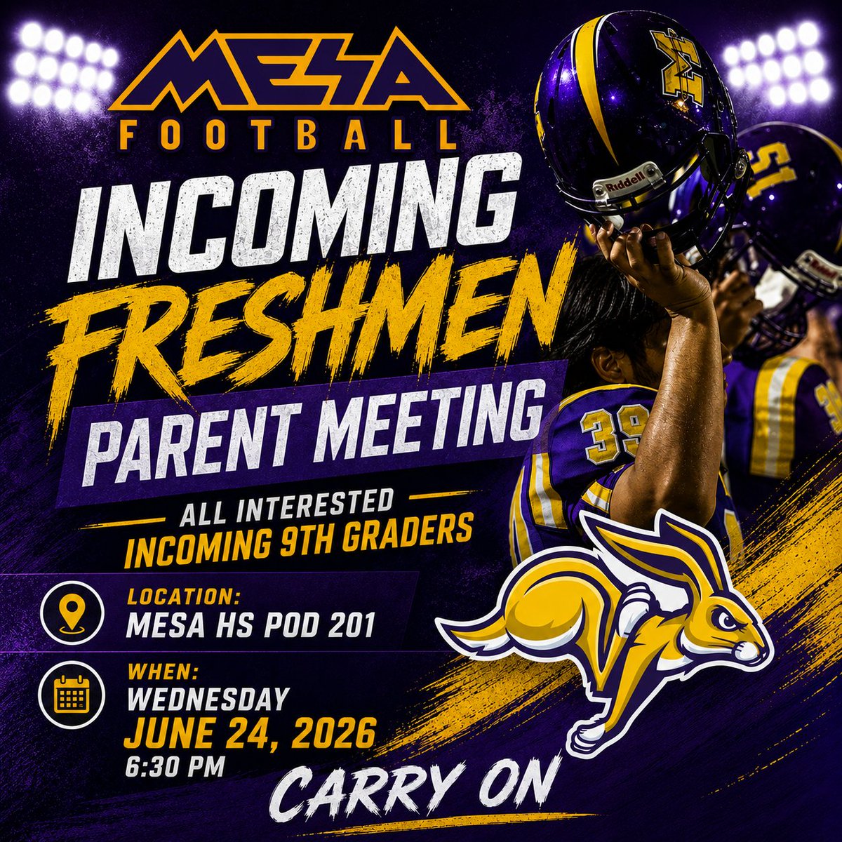 Mesa High Football tweet media