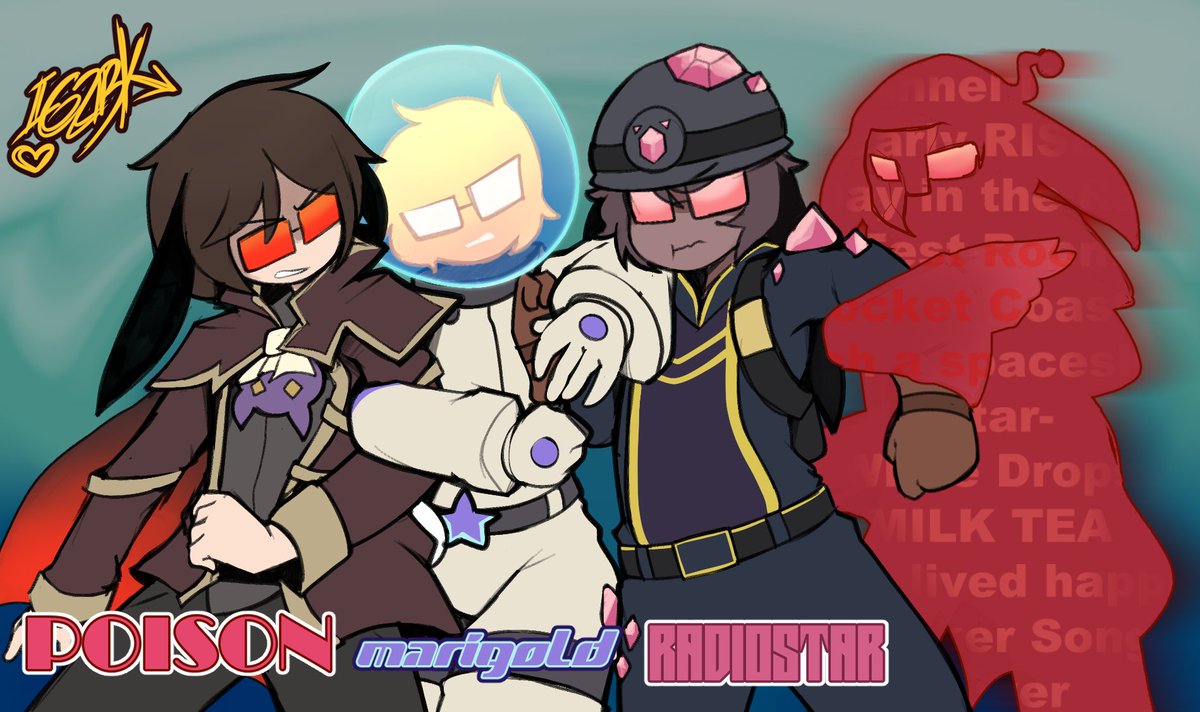 ITZGOOD2BKING's tweet photo. One two three four.
#artfight2026 https://t.co/RP0CUPs1S5