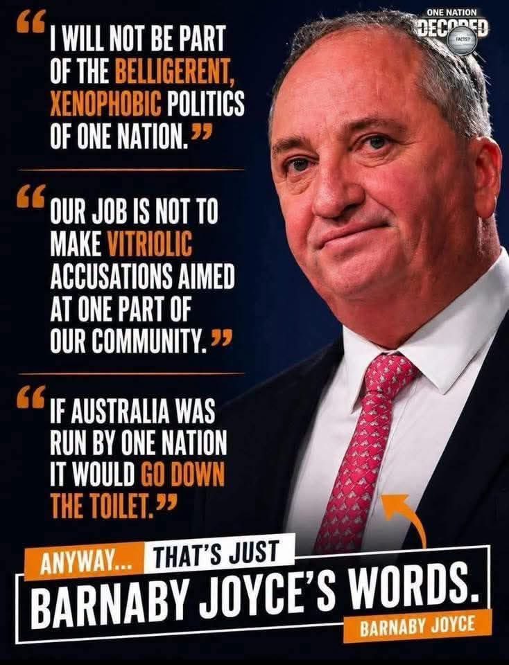 colonelhogans's tweet photo. Barnaby Joyce is the JD Vance of Australian politics. 

How quick their opinions change for money and power. https://t.co/bnz8fBYyEQ