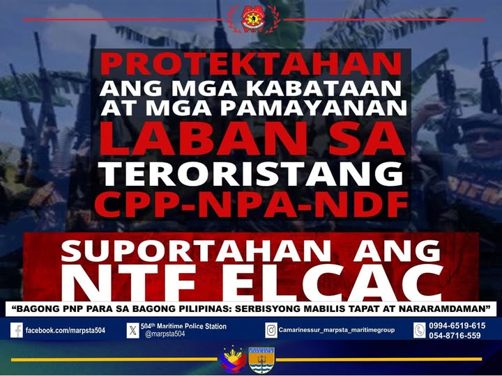 marpsta504's tweet photo. #BagongPilipinas
#ToServeandProtect
#ByLandAndSeaWeOvercome
#BagongPNPparasaBagongPilipinasSerbisyongMabilisTapatatNararamdaman https://t.co/WnqZGaFV25