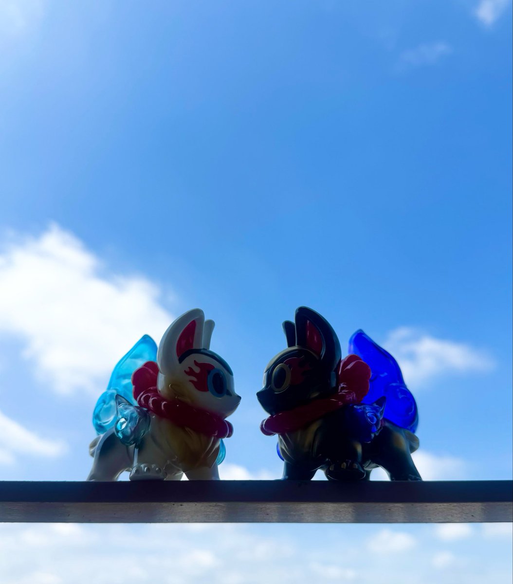 おはようございます☀ お待たせしております幻獣イヌハリゴンたち