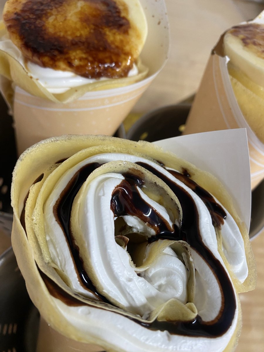 seiten401's tweet photo. 本日12時30より18時30まで営業させていただきます♪各種餃子🥟クレープかき氷🍧ご用意してお待ちしてます。焼き餃子、クレープご予約TEL 080-4162-7110お気軽にどうぞ。
場所　Googleマップ　せいてん　

#本庄　#餃子　#せいてん　#手作り餃子　#餃子通販  #かき氷  #PayPay  #Ubereats  #クレープ https://t.co/qSLR0Z9ZZ5