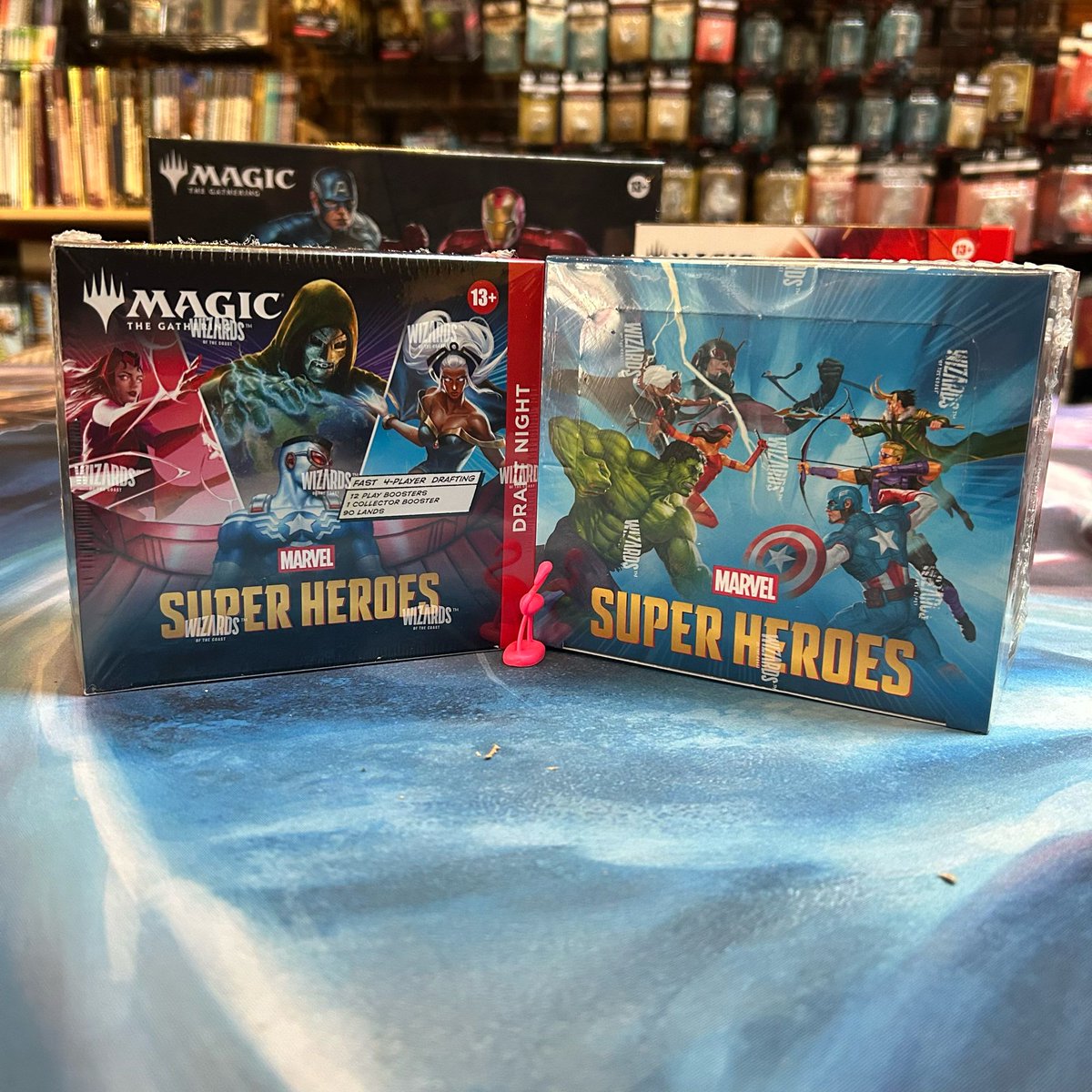 sfgamepost's tweet photo. J: Sir, might I suggest placing your order for MTG Marvel Super Heroes with Game Post? They are able to ship to Avengers Tower, or you can ‘swing by.’
TS: Order one of everything, thanks.

https://t.co/3i14Xhsn2X

#gamepostofsanfrancisco #marvel #mtg #newrelease #findtheflamingo https://t.co/8ZHEo1M7uf