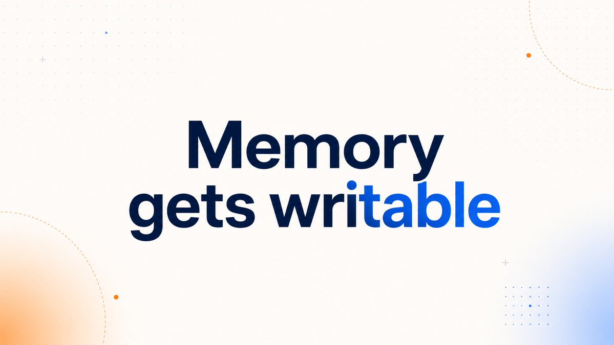 AlloomiAI's tweet photo. Build log, Jun 18: OpenLoomi v0.6.1 added a saveUserMemory MCP tool.
The useful detail: memories are saved as markdown under ~/.openloomi/data/memory/{userId}/{category}/.
That makes the memory layer easier to inspect, reason about, and extend.
Also in the release: email fallback when time-filtered sync returns nothing, and more flexible AI-provider routing for reply generation.
https://t.co/t7Sk3aWyhb