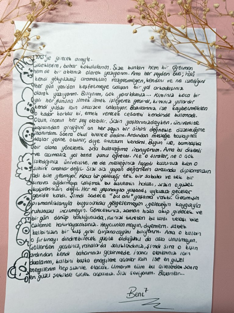 busraydnz's tweet photo. Yks'ye girecek army'e... https://t.co/nYzIUMHf3g