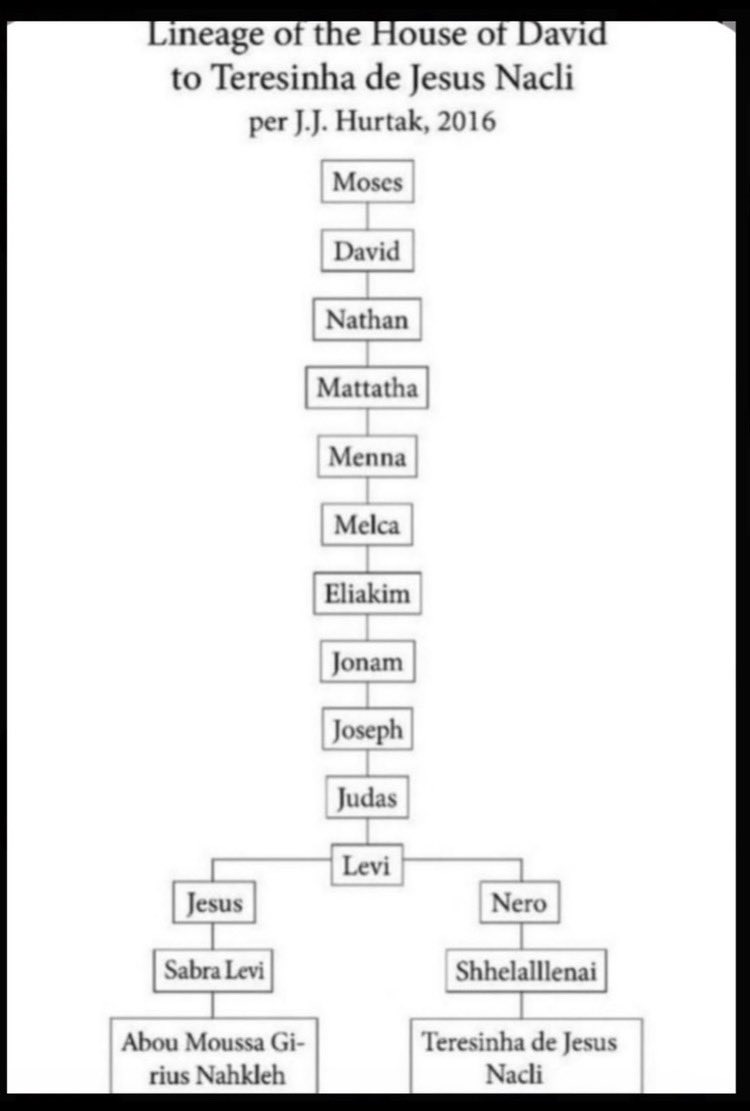 TeresaNacli's tweet photo. @netanyahy and @realDonaldTrump stealing #UNRes242/67 #GOLAN My ancestors lands Moses and Jesus 🩸blood lands.
My grandfather “Abou Moussa Girius Nahkleh , from Moses 🧬 , son of Sabra Levi, was born in Eyknea Mount Hermon
He got married with “ Adla Abujamra” daughter of the last king of Golan #HibrahimAfandyAboujamra
They are my grand parents, and came to Brasil during the invasion of the Ottoman Empire … the French Government move our family to Brasil in 1925 , my father was a baby #FuadNacli
I am from the House of David , my lineage Jetro, Moses, Jesus, Hibrahim Afandy Aboujamra 👑
https://t.co/dzZpJKbiUU