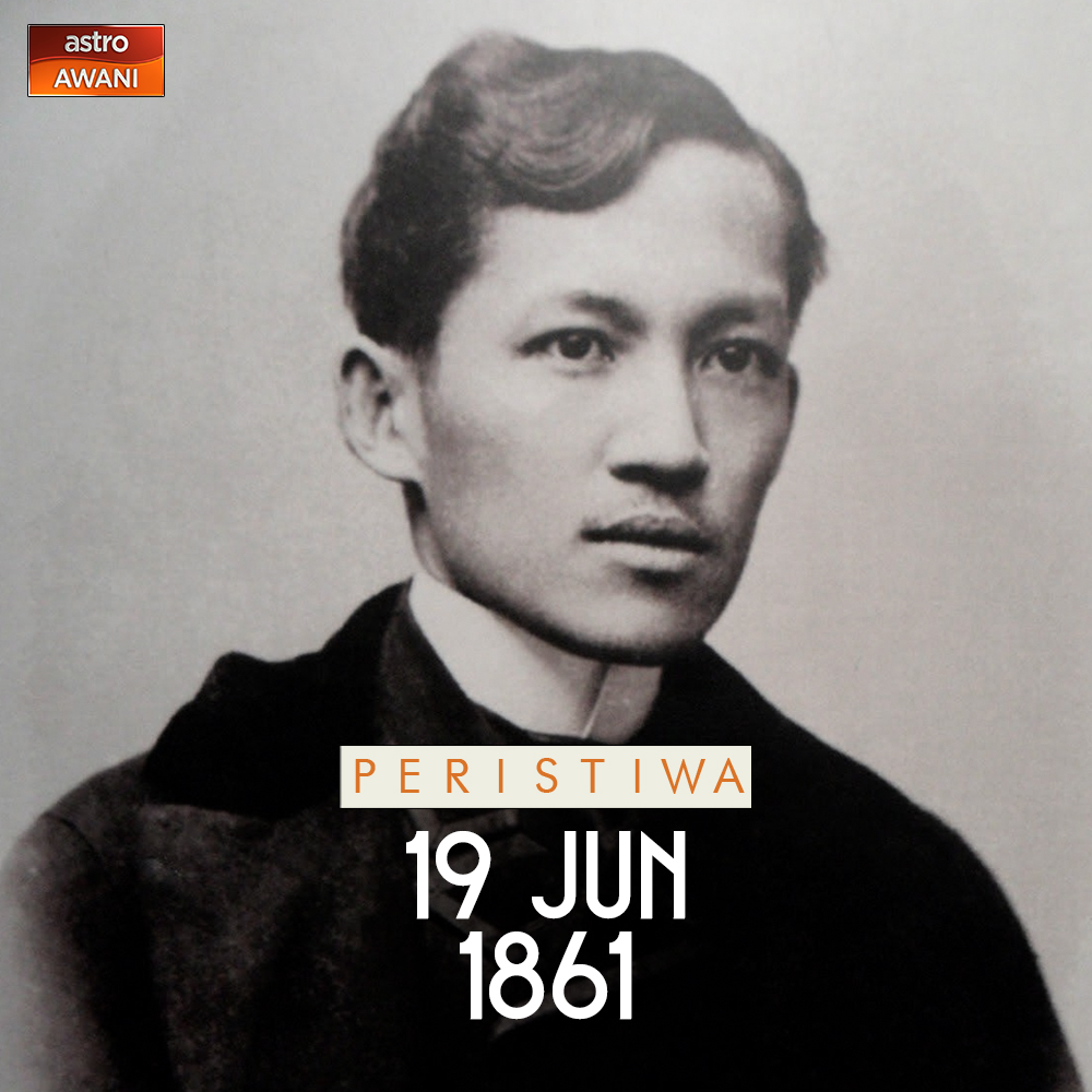 501Awani's tweet photo. Hari ini 165 tahun yang lalu, Bapa Nasionalisme Filipina, José Rizal, dilahirkan.

José Protasio Rizal Mercado y Alonso Realonda lahir di Calamba, Laguna, dalam keluarga yang berada. Pendidikannya bermula di rumah, kemudian di Biñan, Manila, seterusnya dilanjut ke Madrid, Paris, Berlin, Heidelberg yang merangkumi pelbagai bidang.

Kedahagaannya terhadap ilmu menjadikan Rizal individu dengan pelbagai kebolehan - seorang juruukur, doktor mata, pendidik, penulis, pelukis & pengukir, antaranya. Beliau juga mahir menulis, membaca & bertutur dalam sekurang-kurangnya 10 bahasa.

Pengalaman berdepan diskriminasi di tanah airnya serta kelananya ke serata Eropah mendorong Rizal untuk memperjuangkan nasib bangsanya. Lahir novel pertamanya, ‘Noli Mi Tangere’ (1887) yang mendedahkan kekejaman rejim Sepanyol di Filipina.

Novel sekuel ‘El filibusterismo’ (1891) mengukuhkan reputasinya sebagai seorang revolusioner. Memimpin Gerakan Propaganda & menerusi akhbarnya La Solidaridad, Rizal lantang menuntut reformasi, keadilan & hak bersuara rakyat Filipina dalam kerajaan Sepanyol.

Selepas bertahun berkelana, Rizal pulang ke tanah air pada 1892 & menubuhkan Liga Filipina di Manila. Persatuan reformasi aman itu dilihat sebagai ancaman oleh kerajaan Sepanyol, lalu Rizal ditangkap pada Julai 1892 & dibuang negeri ke Dapitan, Mindanao.

Pada 1896, persatuan nasionalis Katipunan melancarkan pemberontakan yang memulakan Revolusi Filipina. Bagi mengelak dikaitkan dengan gerakan itu, Rizal memohon untuk dihantar ke Cuba, namun beliau dibawa ke Manila & dipenjara di Kubu Santiago.

Selepas dibicarakan, pada 26 Disember 1896, Rizal disabit bersalah atas tuduhan memberontak, menghasut & menubuhkan persatuan haram. Beliau dihukum bunuh pada 30 Disember itu di usia 35 tahun oleh skuad penembak di Bagumbayan (kini Luneta Park), Manila.

Keberanian, intelek & pengabdiannya kepada perjuangan memartabatkan bangsa & tanah air menjadikan Rizal seorang sosok keramat yang dikenang, disegani & dirujuk selamanya dalam sejarah Filipina & juga dunia.

Sumber: ThoughtCo., Owlnation, Britannica

#PeristiwaHariIni