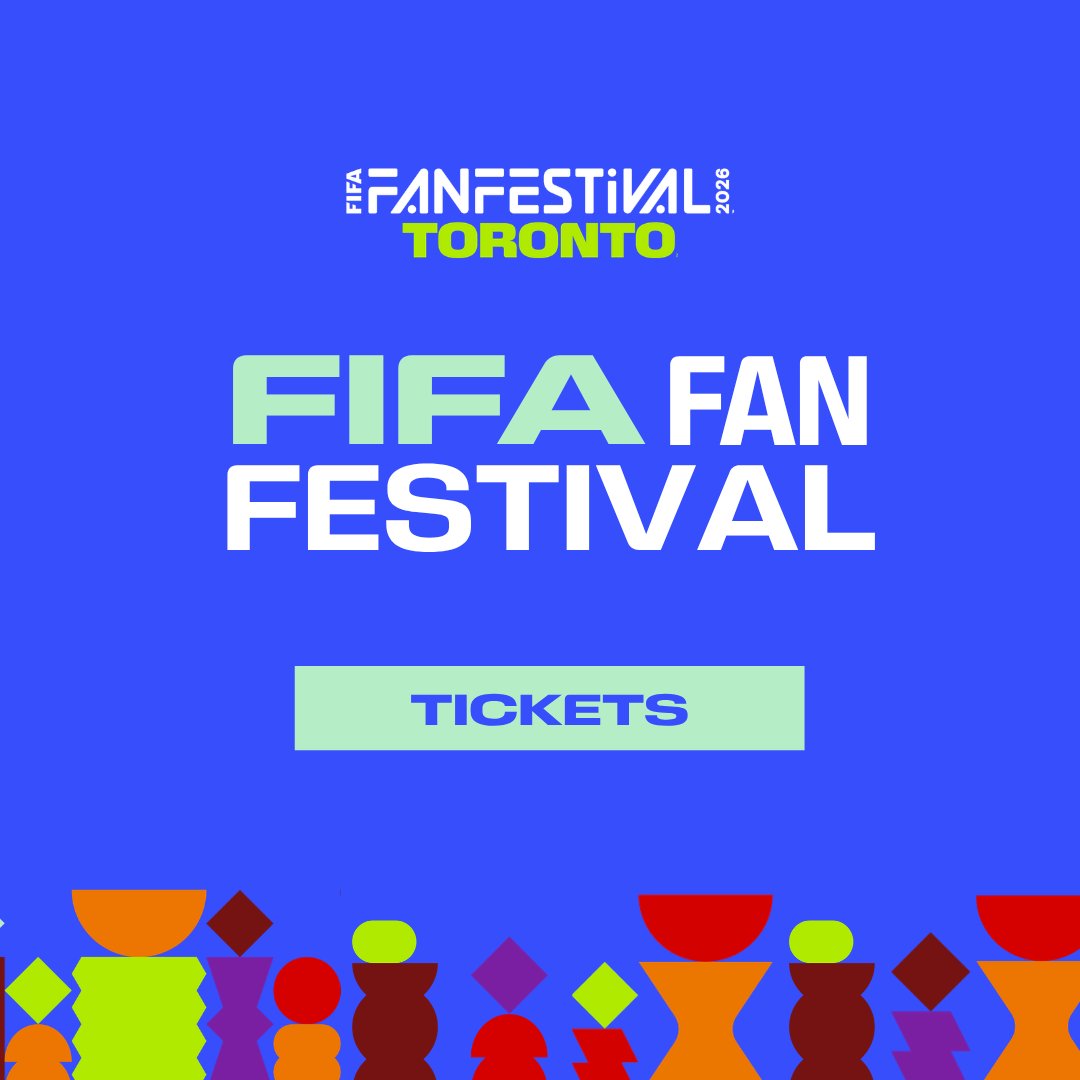 FWC26Toronto's tweet photo. More free, general admission tickets for tonight are now available! 🎟️ 

Grab yours &amp; join the excitement 

https://t.co/du0o7vFqnN 

#FIFAFanFestival https://t.co/bGIeXTyen1