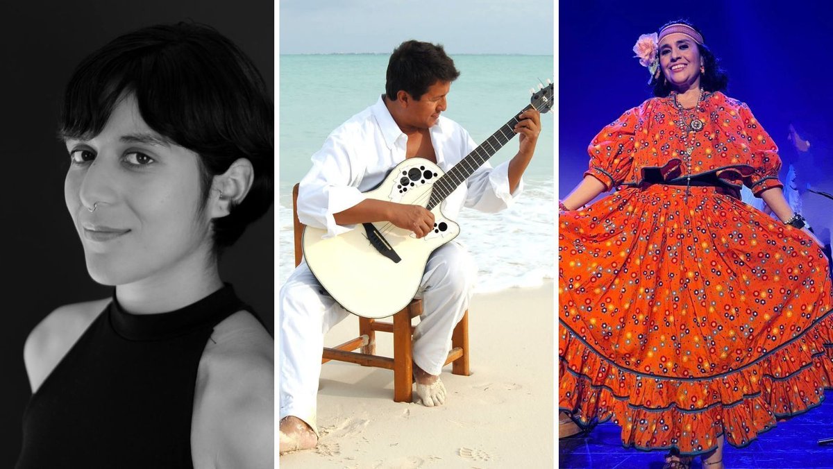 Museodehistoria's tweet photo. 📅 #Mañana 19 de junio te invitamos a disfrutar de un #concierto de lenguas originarias: “Gracias - Niìb Óolal”. El programa incluirá  obras como "El Feo" y "Bésame mucho" y "La llorona" en zapoteco, otomí y náhuatl.

📌 Patio del Alcázar, 12 h
🎟️ Incluido en el boleto de entrada https://t.co/WrxpfXPbzA