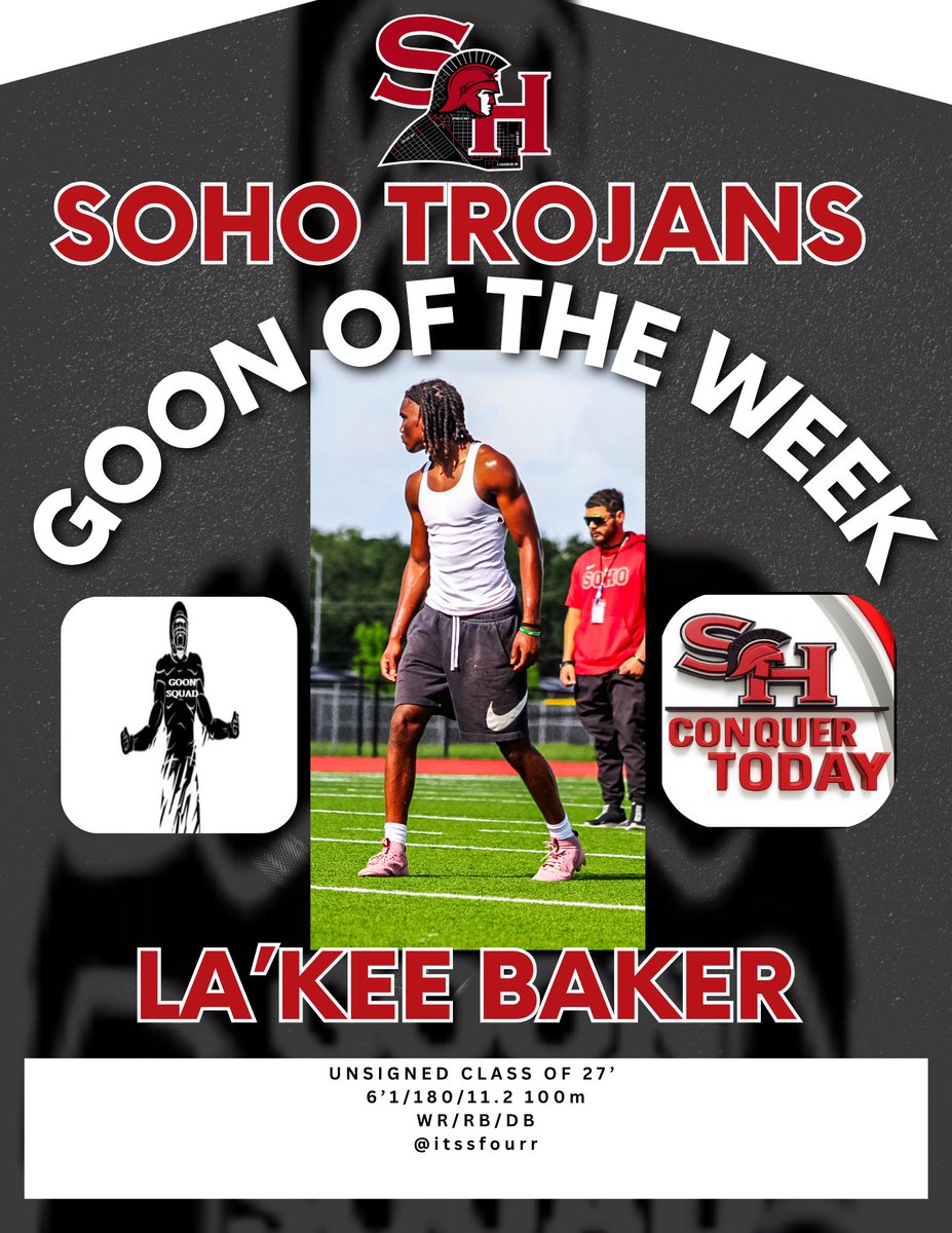 sohofootball's tweet photo. This dude has been a Super Starr from day 1. Coaches come get him
@SoHoAP @Athletics_PISD @SHHSTrojans 
@AngeloStateFB @JavelinaFB @_CoachMay 
@BearkatsFB 
https://t.co/rOlcEoq3Gt https://t.co/eMph9iTuYG