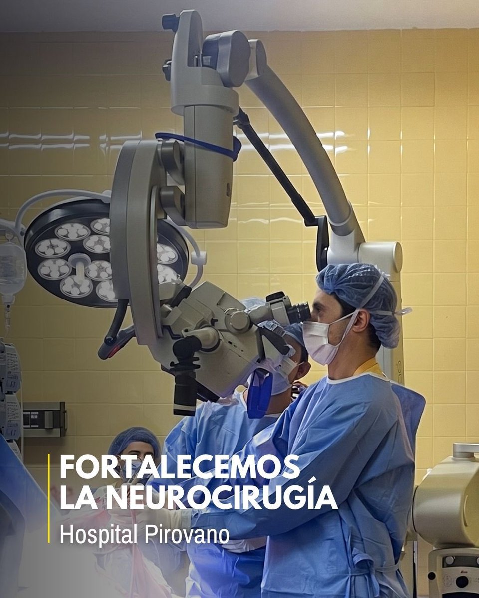FernanQuirosBA's tweet photo. En neurocirugía, cada milímetro cuenta. 

Por eso, en el Hospital Pirovano incorporamos un nuevo microscopio neuroquirúrgico que representa un salto de calidad para el servicio y para toda la red pública de salud de la Ciudad. https://t.co/deqd9NpUeQ