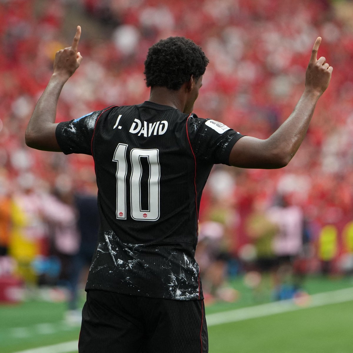 uthink123's tweet photo. The only players to score a hat-trick at the 2026 World Cup so far

Top goal scorer for the fifa world cup 2026 

🇦🇷 Lionel Messi = 3
🇨🇦 Jonathan David = 3

#fifaworldcup #worldcup #football #soccer #cricket https://t.co/wkO318HjRk