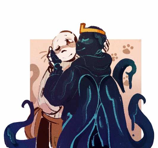 cryingwaffels's tweet photo. someone liked an old drawing from 2020 and spooked me so i redrew it 🫶 https://t.co/nXVVRwTaN3