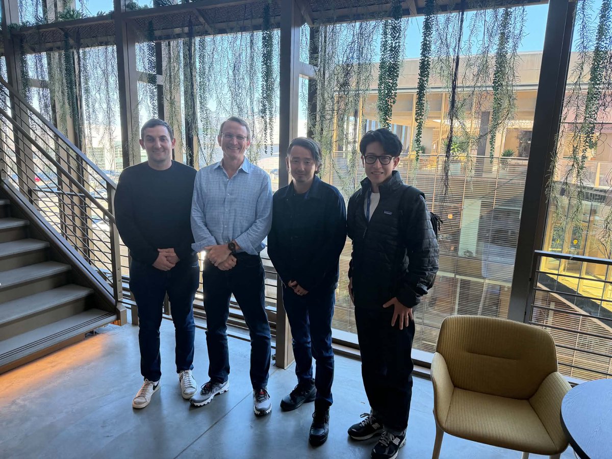 taishiyade's tweet photo. OpenAIの広告が日本でも始まる

そのローンチパートナーとしての打ち合わせを、Cyber Agentと話してきたなり

アメリカの広告業界のレジェンドたちと https://t.co/ejm8A9xvbt