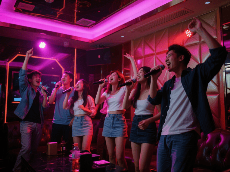 mastik98's tweet photo. 《Weekend vibes hit different when we’re belting our hearts out at the KTV  No filter, just pure fun and off-key moments with the crew!》， https://t.co/DSpBbzQsdT