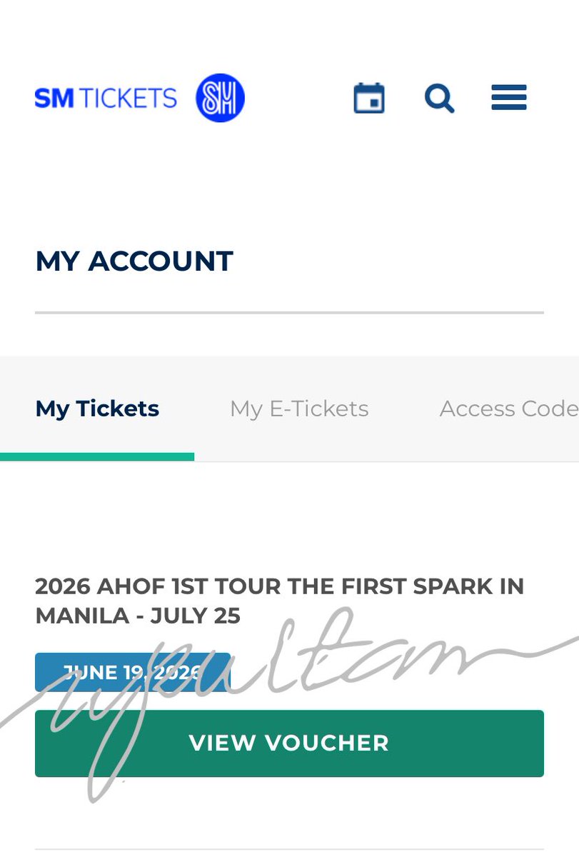thecol8_'s tweet photo. SOS. HAHAHAHA

Wts | lfb 
AHOF D1 The First Spark in Manila TFSIM
VIP B Premium SRP + online fee
Can give physical tix tomorrow (06/20) around MOA Arena

Rfs: nakasecure na yung tinutulungan kong bumili seconds after I confirmed payment 😭
#AHOF #THE_FIRST_SPARK_IN_MANILA https://t.co/iAzumjqybD