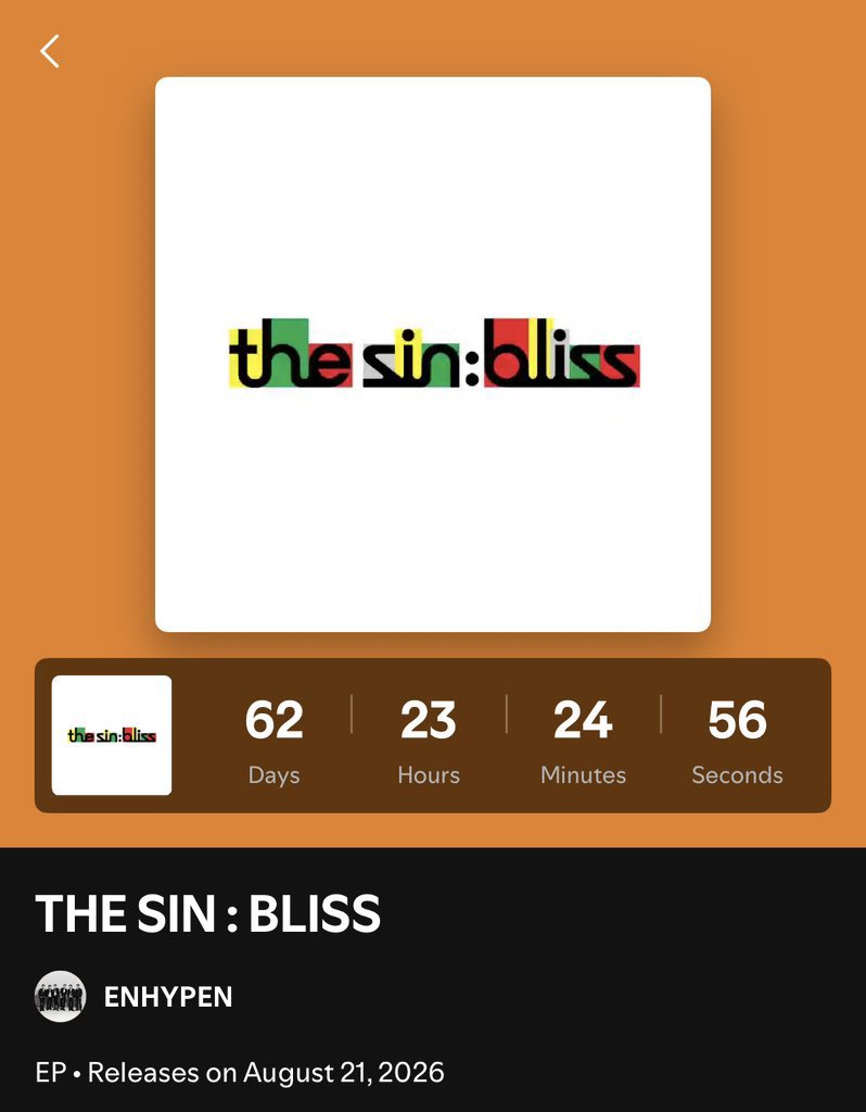 hsngpilled's tweet photo. EVAN spotify account opened &amp; ENHYPEN the sin: bliss august album 

what an enhee summer we’ll be getting https://t.co/ztivg62ySW
