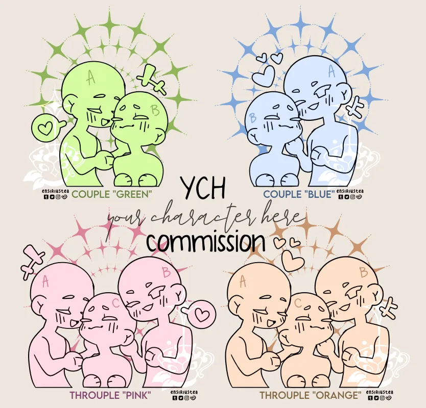 ensiriustea's tweet photo. I have set up my YCH CM at ACGGoods! You can now place an order for the artwork AND also get an acrylic keychain on top~

🔗 is in my profile ☘
#commissionsopen #ych #yumetwt https://t.co/2GrLt6sv0j