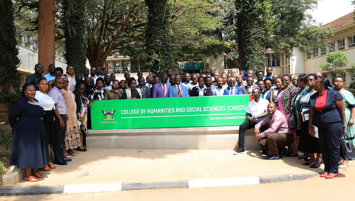 MakerereCHUSS's tweet photo. "Every qualified PhD applicant deserves an opportunity to pursue advanced research", @ProfNawangwe has directed CHUSS units to admit all qualifying PhD candidates, reaffirming @Makerere's commitment to expanding doctoral training &amp; strengthening research for national development https://t.co/HnocQ6MVk4